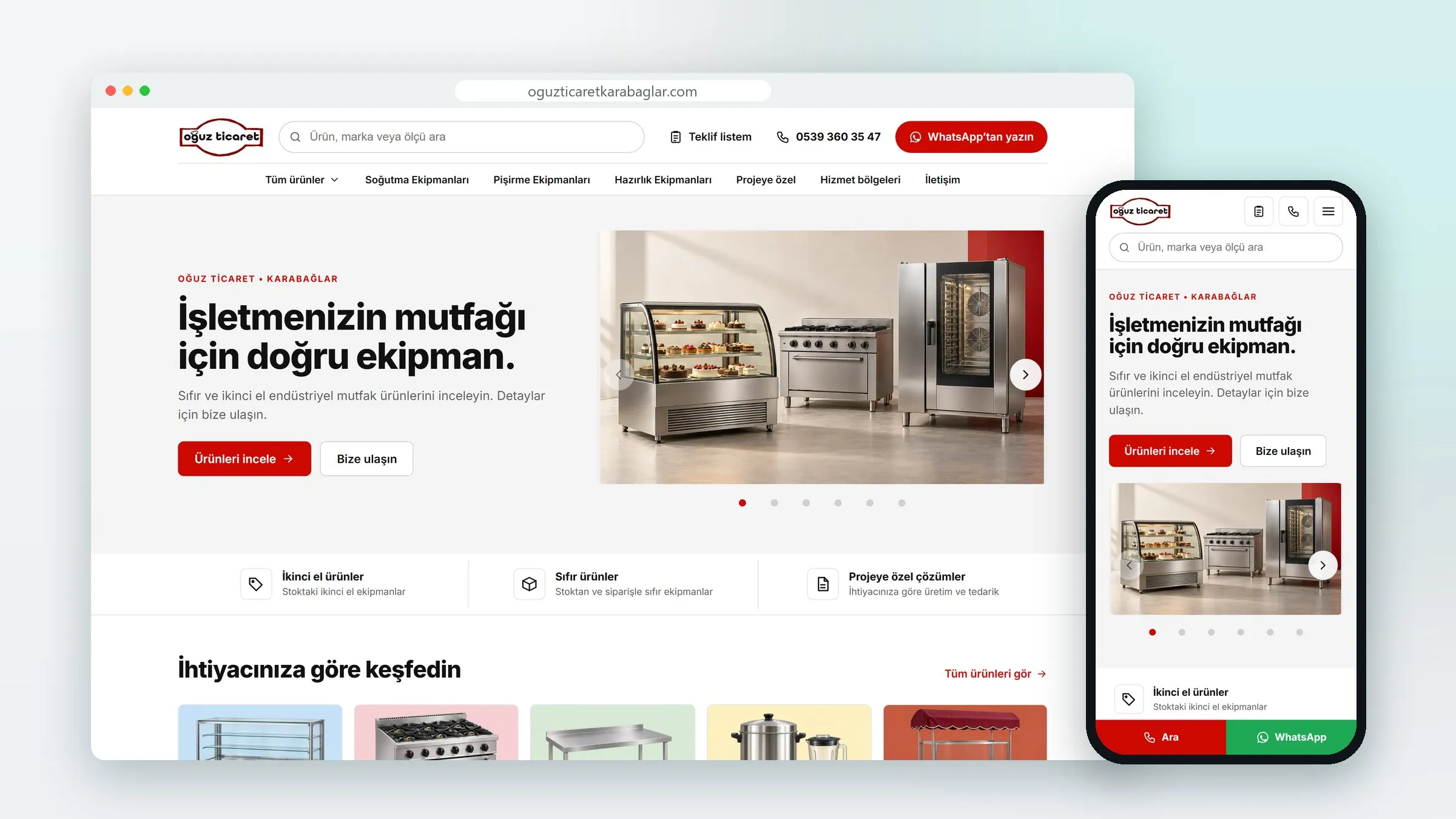 Oğuz Ticaret Karabağlar projesinden görsel